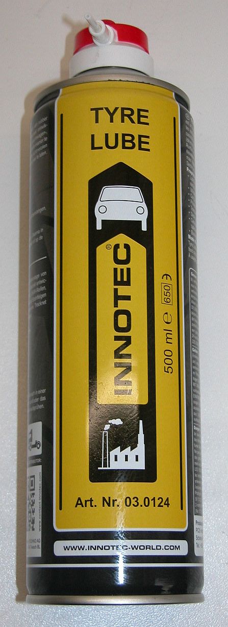 Hochwertiges Innotec Schmiermittel Montage 500ml für Gummiteile - Reifen Hochwertiges Innotec Schmiermittel Montage 500ml – Bild 1