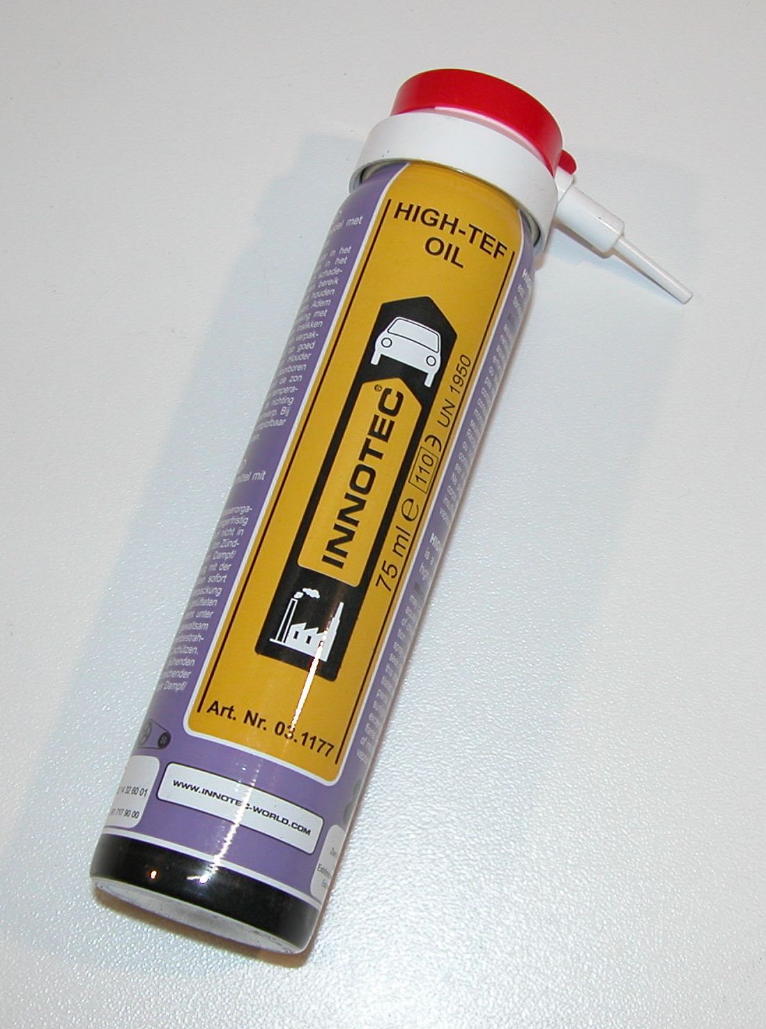 Hochwertiges Schmieröl von Innotec 75ml High-Tef Oil High-Tef Oil 75ml ( Teflonspray ) für Züge , Welle – Bild 1