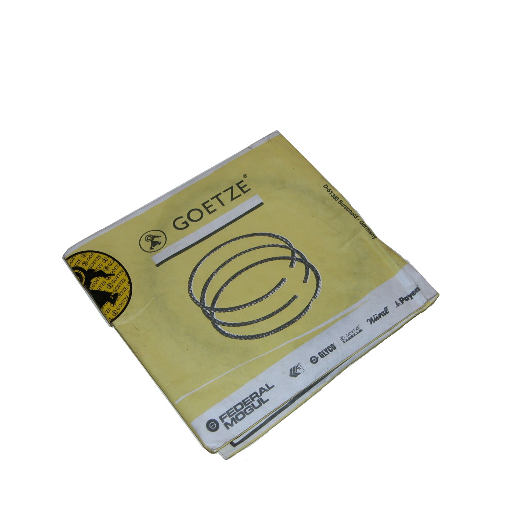 Kolbenringsatz für Nicasilzylinder R 100 R - GS - RT - RS BMW Motorrad Kolbenringsatz R 100 R - GS - RT - RS für BMW BMW Motorrad – Bild 1