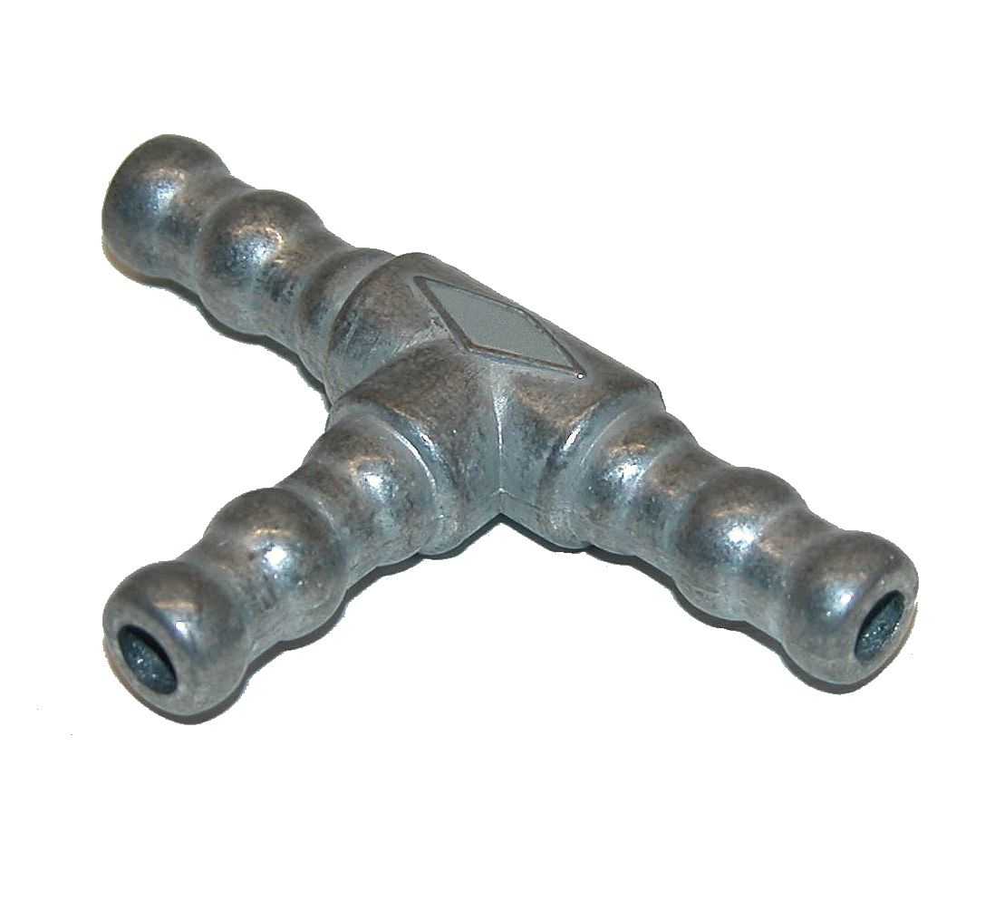 Verteilerstück - T-Stück für 6mm Benzinschlauch - Kraftstoffschlauch Verteilerstück - T-Stück für 6mm Benzinschlauch – Bild 1