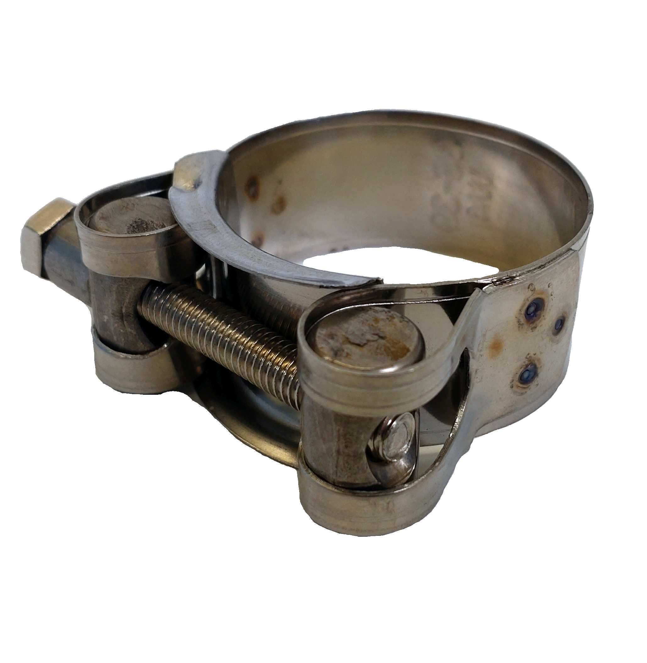 Spannschelle Krümmer zum Mittelschalldämpfer 36-39MM für BMW Motorrad Spannschelle Edelstahl Krümmer zum Mittelschalldämpfer 36-39mm – Bild 1