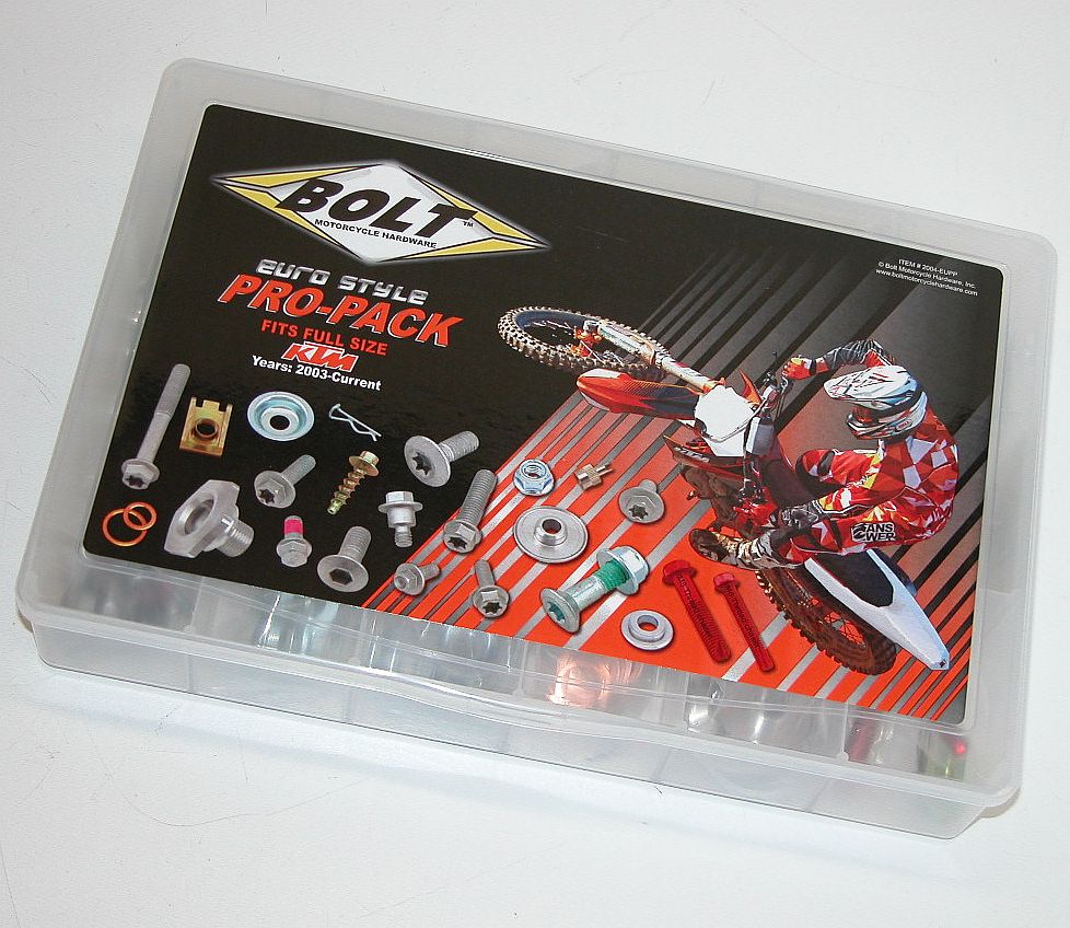 Schrauben KIT Pro-Bolt für KTM Motorcycle 100 Teilen! Schraubenkit Schrauben KIT Pro-Bolt für KTM mit 100 Teilen – Bild 1