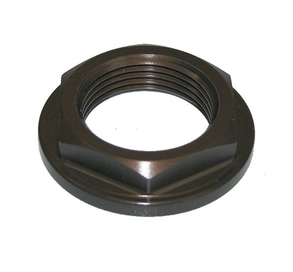 Mutter Alu M24 x 1 Mutter Alu M24 x 1,5 mit verbesserter Auflagefläche an Schwinge - Endantrieb – Bild 1