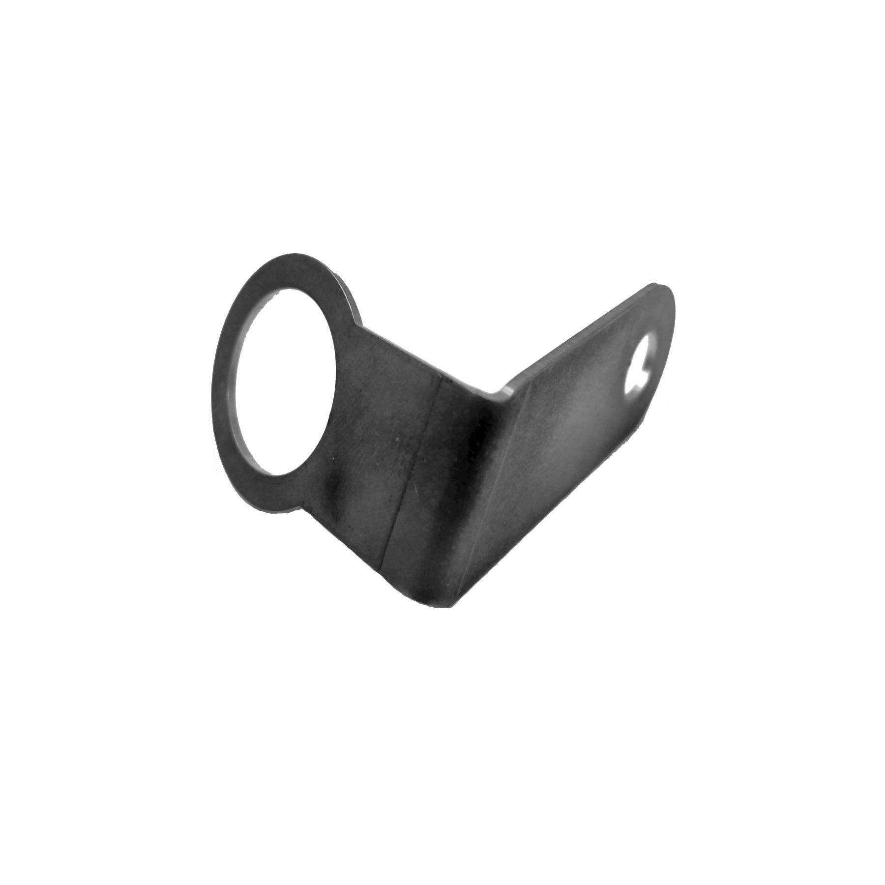 Halterung für den Bremsschlauch rechts vom BMW R80 R100 2-Ventiler Schlauchhalter rechts VA Bremsleitung 2V BMW R80 R100 – Bild 1