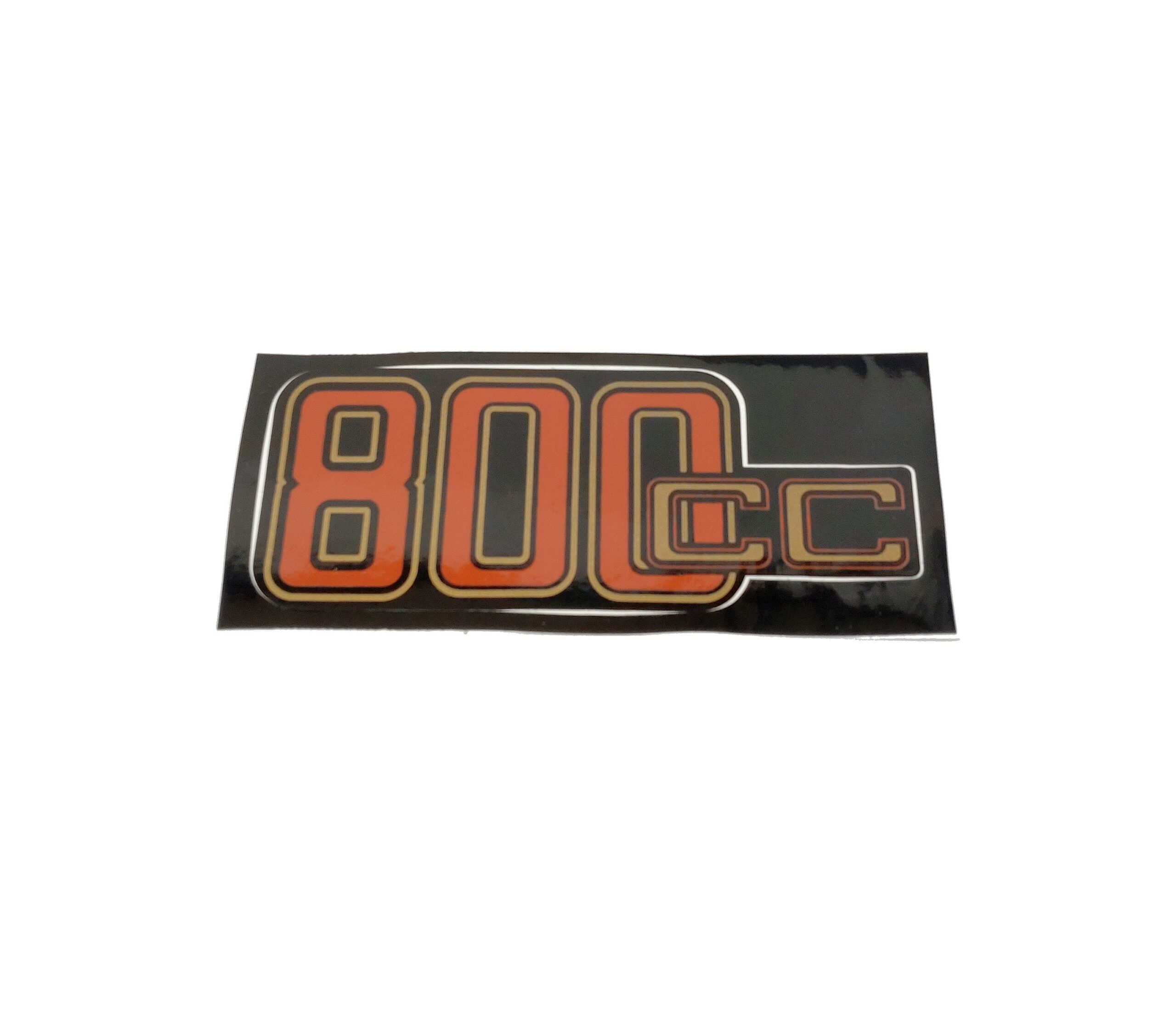 BMW Motorrad 800ccm Aufkleber Batterieabdeckung - Seitendeckel rot-gold Aufkleber Batterieabdeckung 800ccm rot-gold – Bild 1