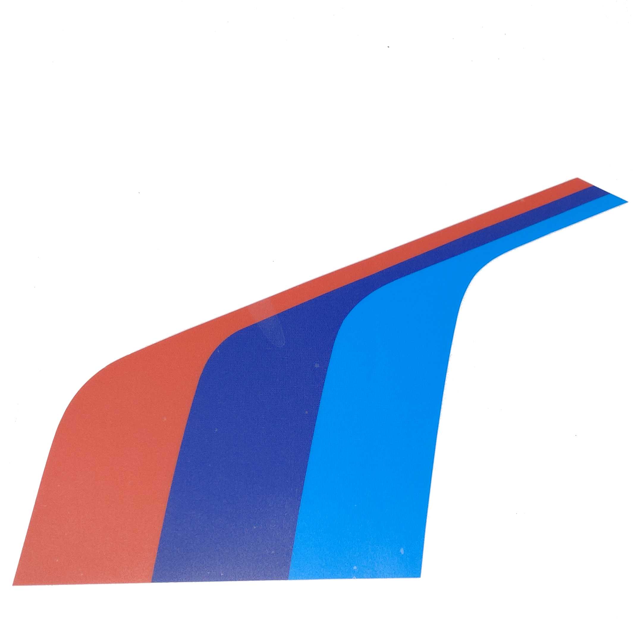 Tank Aufkleber 3-farbig für R65 R80 G/S PD BMW Motorrad links Tank Aufkleber 3-farbig für R65 R80 G/S PD BMW Motorrad linke Seite – Bild 1