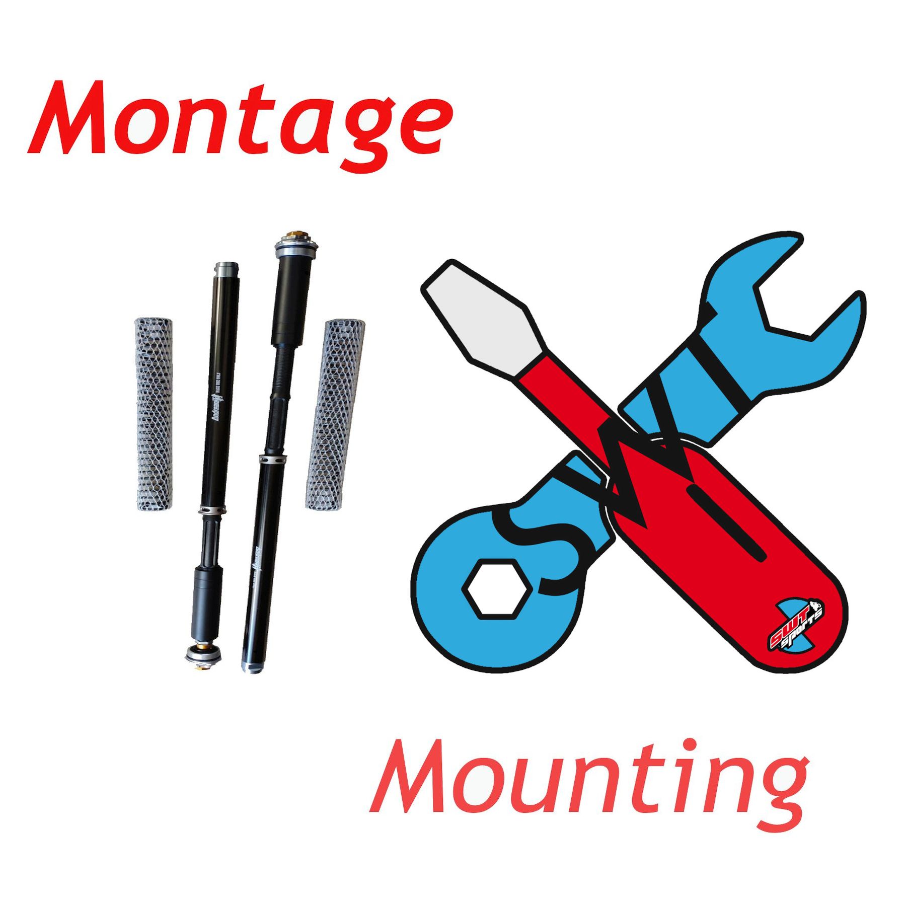 Montage Andreani Gabelpatronen KIT  BMW R 80/100 GS – Bild 1