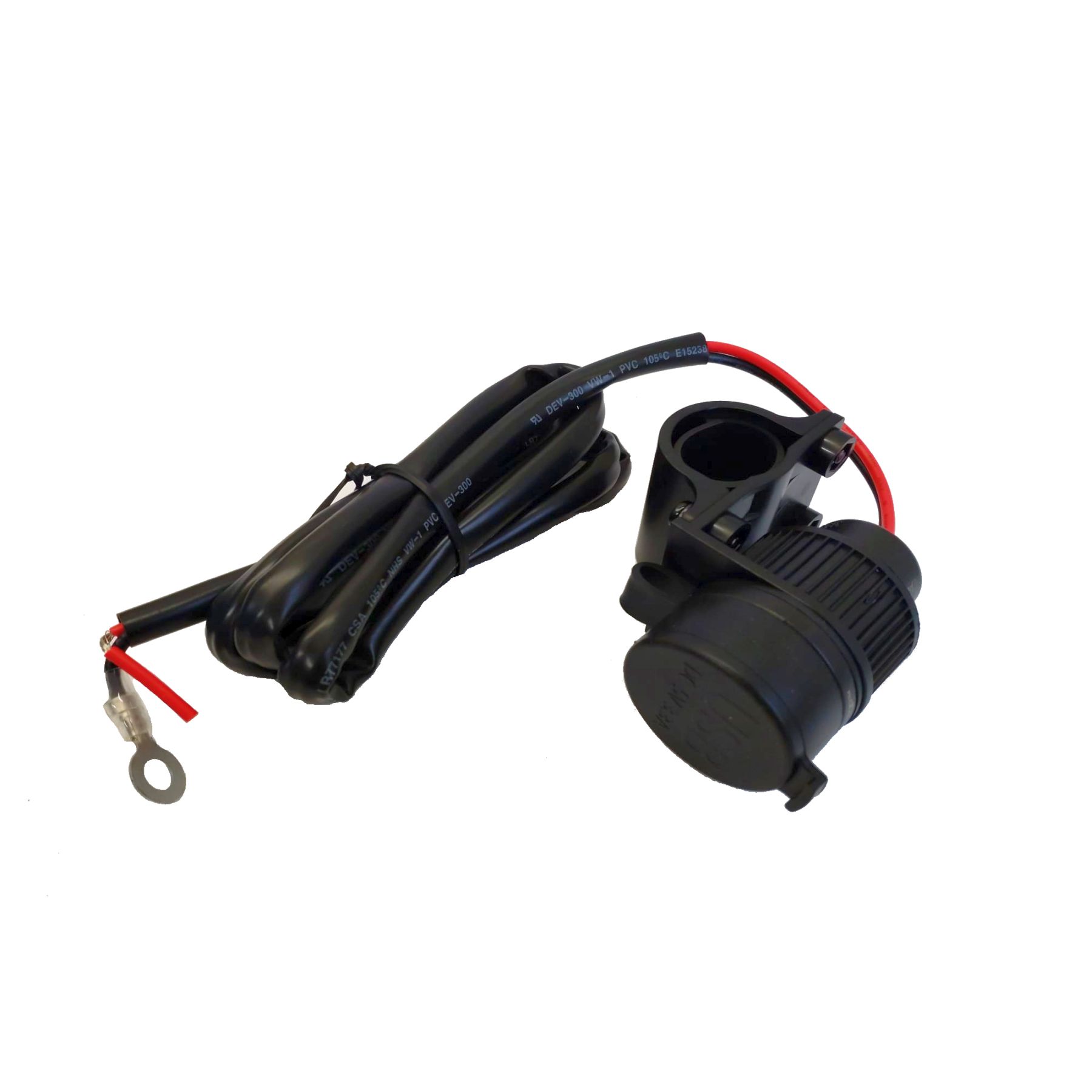 2-fach USB Steckdose - Anschluss 12 V auf für I-Phone geeignet 2-fach USB Steckdose - Anschluss 12 V für I-Phone – Bild 1