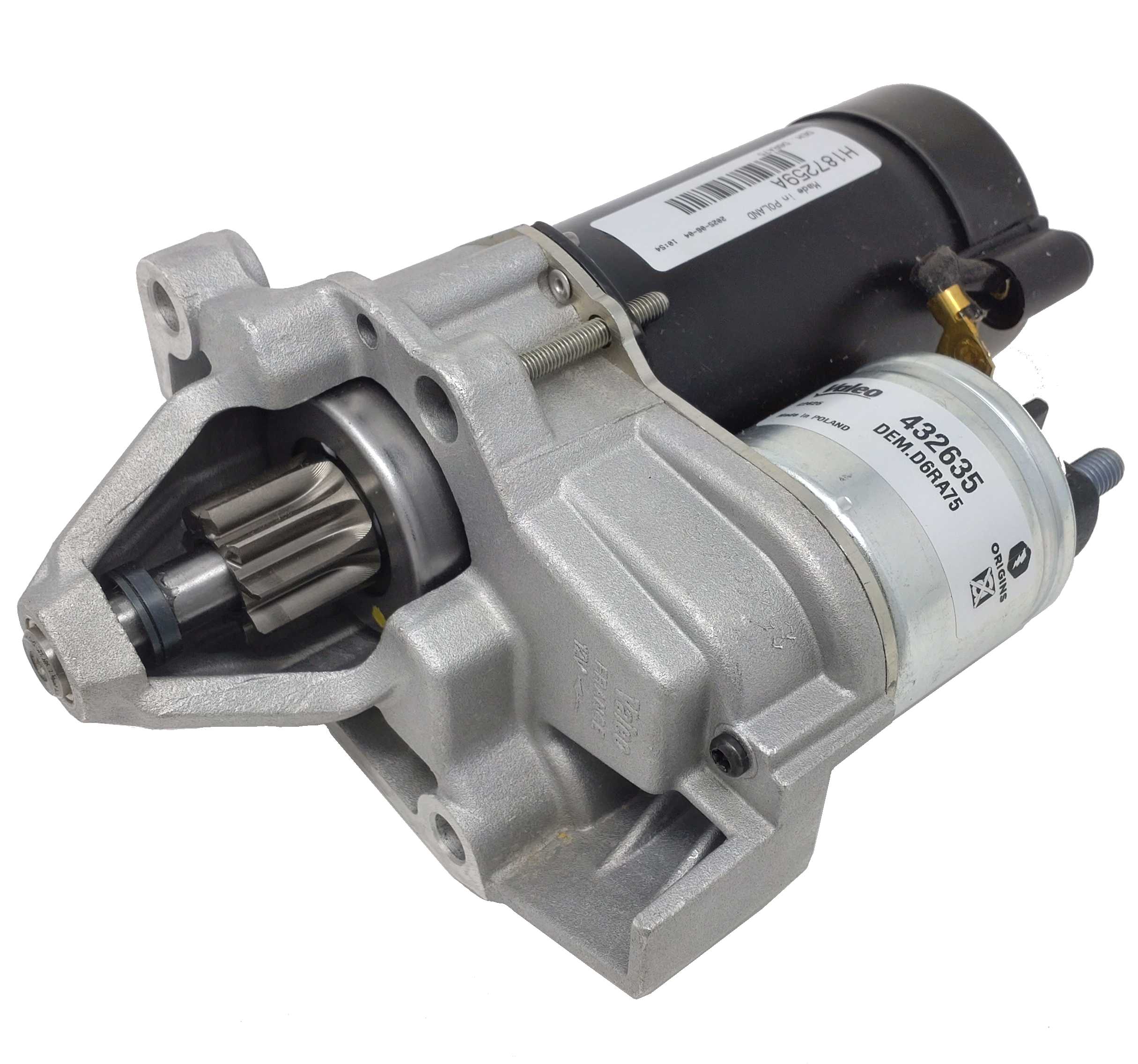 Anlasser von Valeo für BMW 4V Modelle mit 9 Zähnen D6RA75 Anlasser Valeo für BMW 4V mit 9 Zähnen – Bild 1