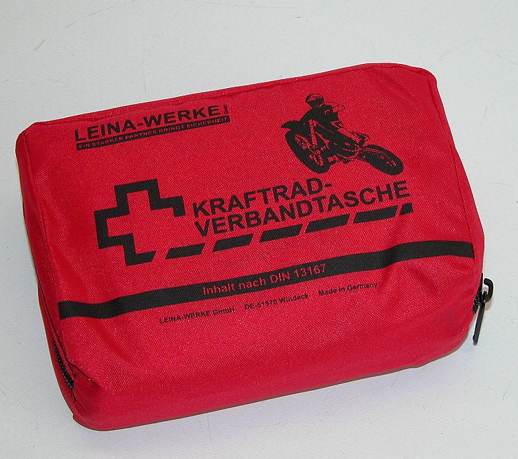 Verbandstasche Erste Hilfe Set für unterwegs für Motorrad -Quad Verbandstasche Erste Hilfe Set für unterwegs – Bild 1